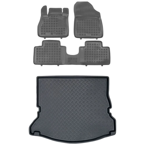 Dywaniki i mata zestaw komplet do Renault Grand Scenic 2016-2022 (IV)