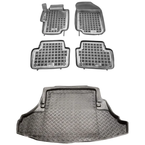 Dywaniki i mata zestaw komplet do Honda Accord 2002-2008 (VII)
