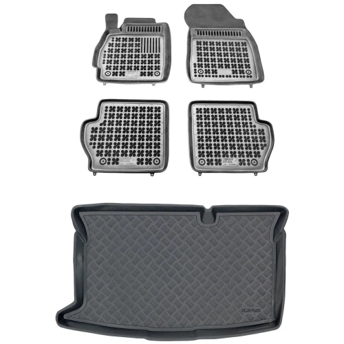 Dywaniki i mata zestaw komplet do Mazda 2 2007-2014 (II)