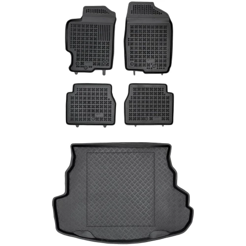 Dywaniki i mata zestaw komplet do Mazda 6 2002-2007 (I)