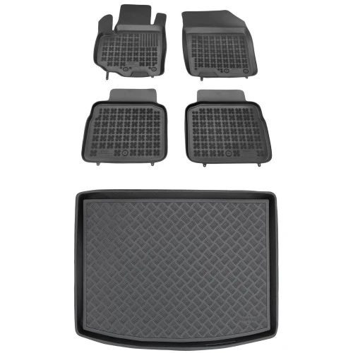 Dywaniki i mata zestaw komplet do SEAT Ibiza 2017- (V)