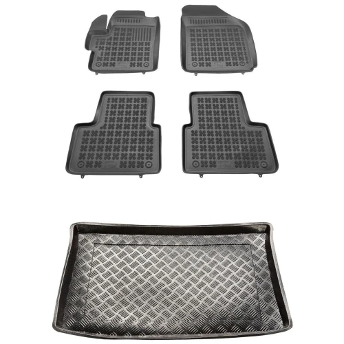 Dywaniki i mata zestaw komplet do Chevrolet Spark 2005-2009 (M200)