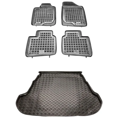 Dywaniki i mata zestaw komplet do Kia Optima 2010-2015 (III)