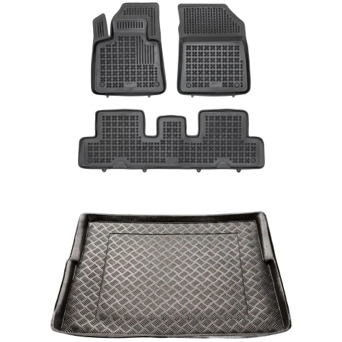 Dywaniki i mata zestaw komplet do Citroën C4 Picasso 2013-2019 (II)