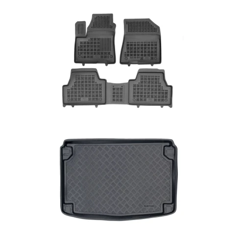 Dywaniki i mata zestaw komplet do Kia Soul EV 2019-2024 (II)