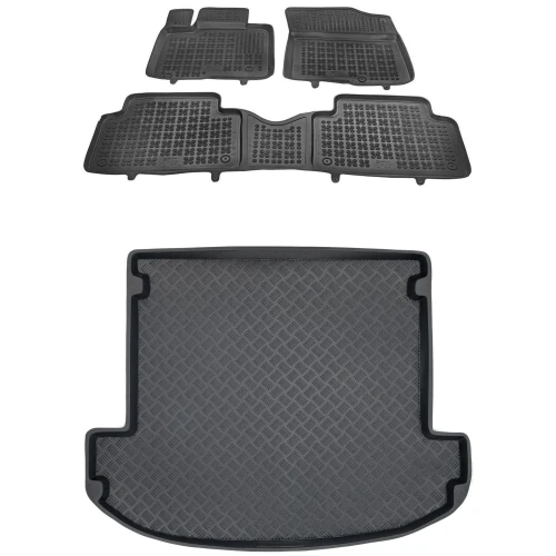 Dywaniki i mata zestaw komplet do Kia Sorento 2020- (IV)