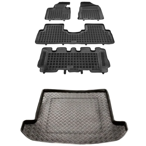 Dywaniki i mata zestaw komplet do Kia Sorento 2014-2020 (III)