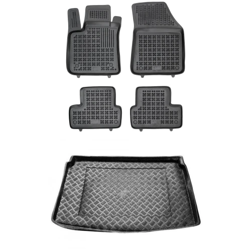 Dywaniki i mata zestaw komplet do Renault Megane 2016- (IV)