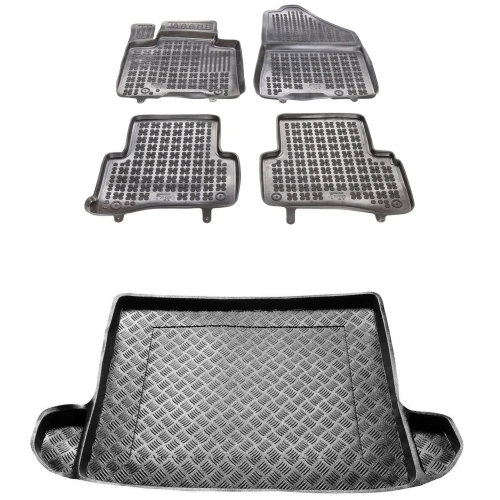 Dywaniki i mata zestaw komplet do Kia Sportage 2015-2021 (IV)