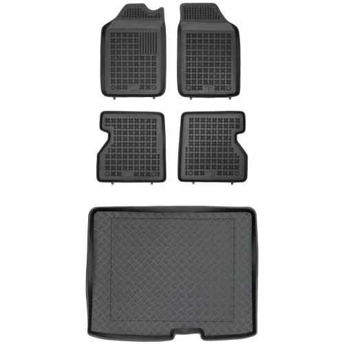 Dywaniki i mata zestaw komplet do Renault Kangoo 1997-2008 (I)