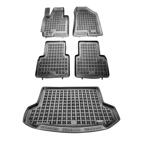 Dywaniki i mata gumowa zestaw komplet do Hyundai ix35 2009-2015