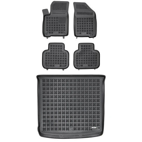 Dywaniki i mata gumowa zestaw komplet do Fiat Freemont 2011-2015