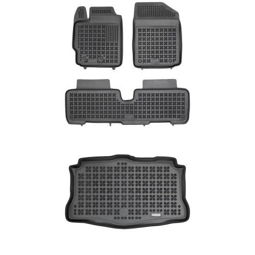 Dywaniki i mata gumowa zestaw komplet do Toyota Urban Cruiser 2008-2014