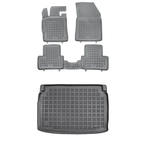 Dywaniki i mata gumowa zestaw komplet do Peugeot 308 2021- (III)
