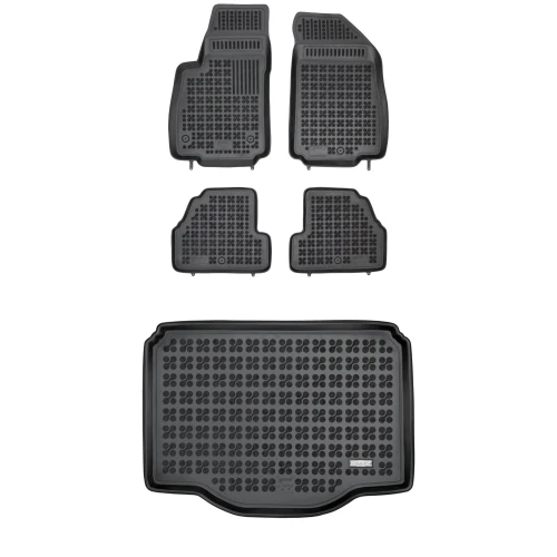 Dywaniki i mata gumowa zestaw komplet do Chevrolet Trax 2012-2019