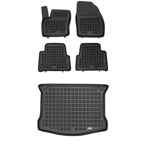 Dywaniki i mata gumowa zestaw komplet do Ford Kuga 2008-2013 (I)