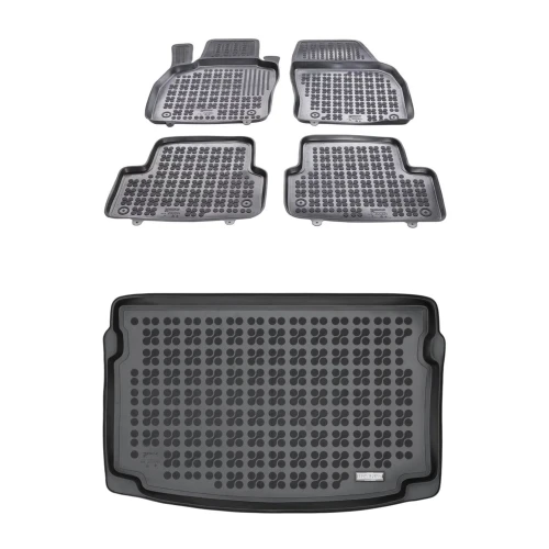 Dywaniki i mata gumowa zestaw komplet do Audi A1 2018- (GB)