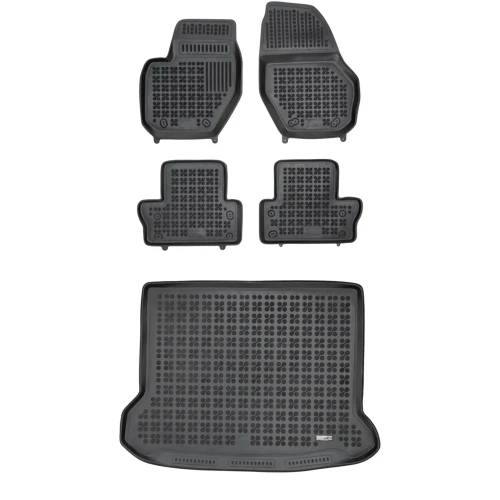 Dywaniki i mata gumowa zestaw komplet do Volvo XC60 2008-2017 (I)