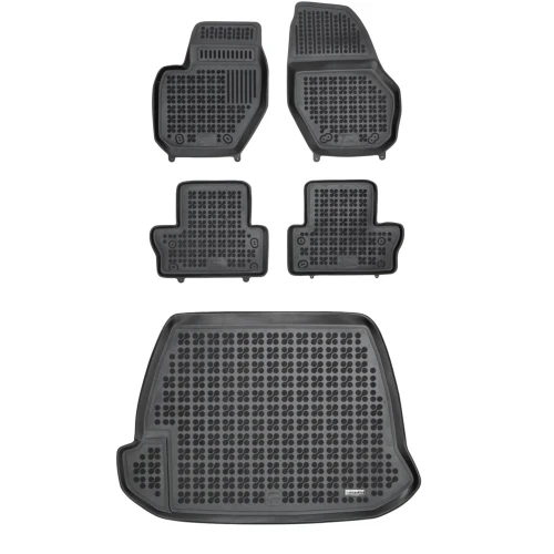 Dywaniki i mata gumowa zestaw komplet do Volvo S60 2010-2018 (II)