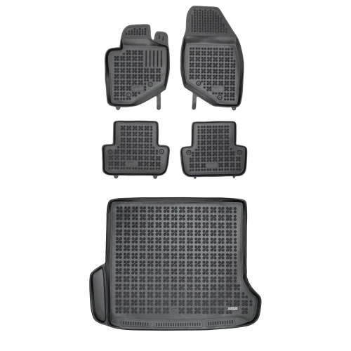 Dywaniki i mata gumowa zestaw komplet do Volvo V70 2000-2007 (II)