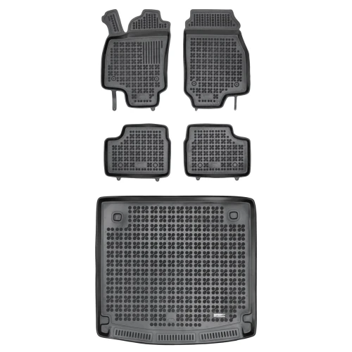 Dywaniki i mata gumowa zestaw komplet do Opel Astra 2004-2014 (H)