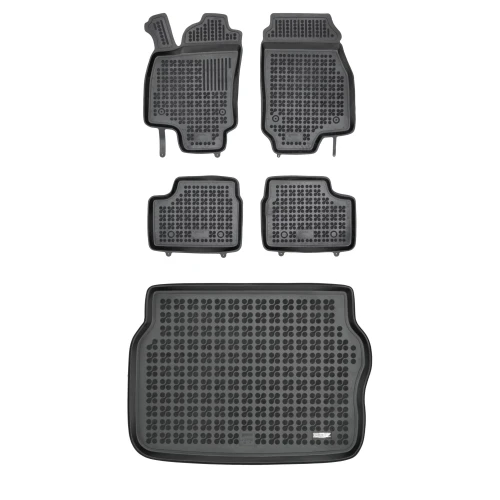 Dywaniki i mata gumowa zestaw komplet do Opel Astra 1998-2009 (G)