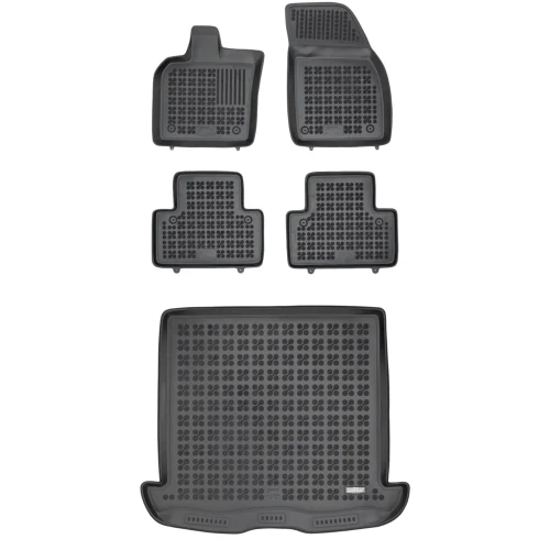 Dywaniki i mata gumowa zestaw komplet do Volvo V50 2004-2012