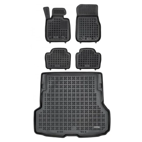 Dywaniki i mata gumowa zestaw komplet do BMW Seria 4 2013-2020 (F36)