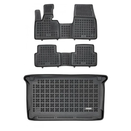Dywaniki i mata gumowa zestaw komplet do BMW i3 2013-2022 (I01)