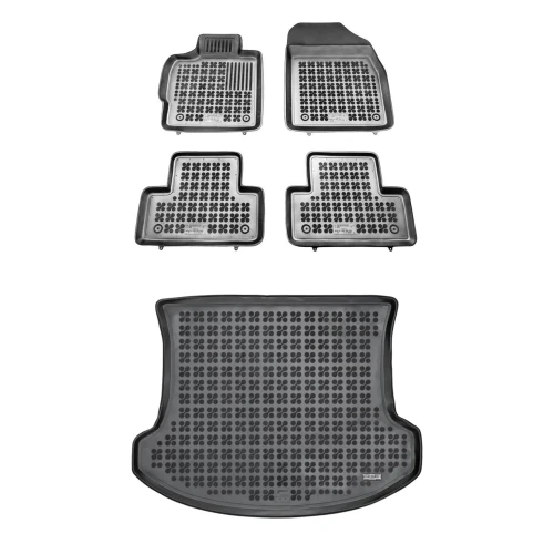 Dywaniki i mata gumowa zestaw komplet do Mazda CX-7 2006-2012