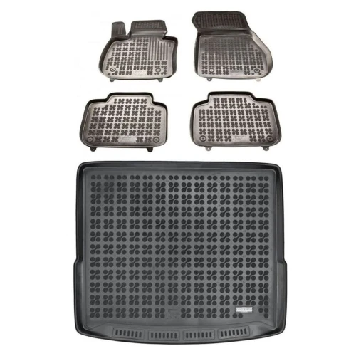 Dywaniki i mata gumowa zestaw komplet do BMW X1 2015-2022 (F48)