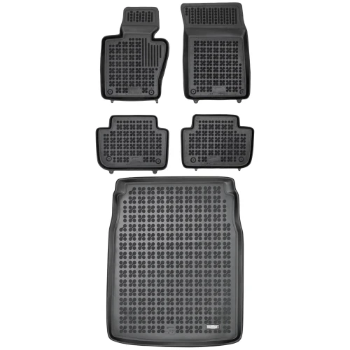 Dywaniki i mata gumowa zestaw komplet do BMW Seria 5 2003-2010 (E60)