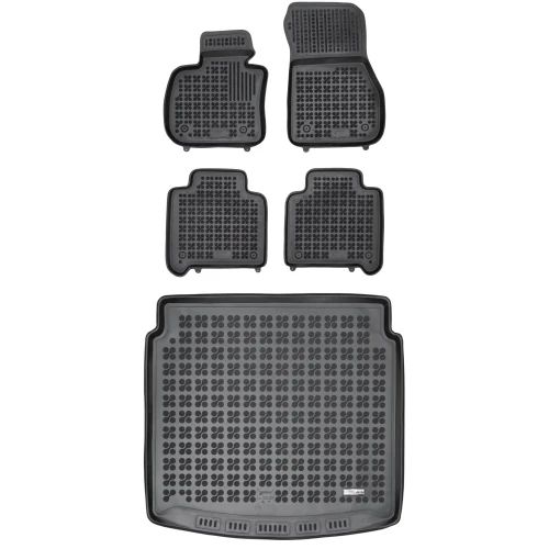 Dywaniki i mata gumowa zestaw komplet do BMW Seria 2 2014-2022 (F46)