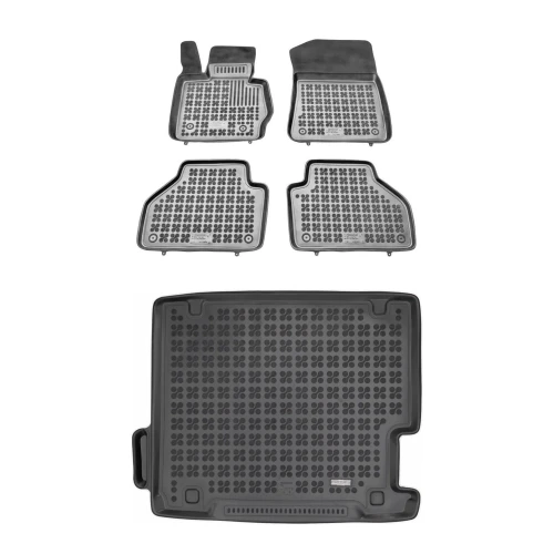 Dywaniki i mata gumowa zestaw komplet do BMW X3 2010-2017 (F25)