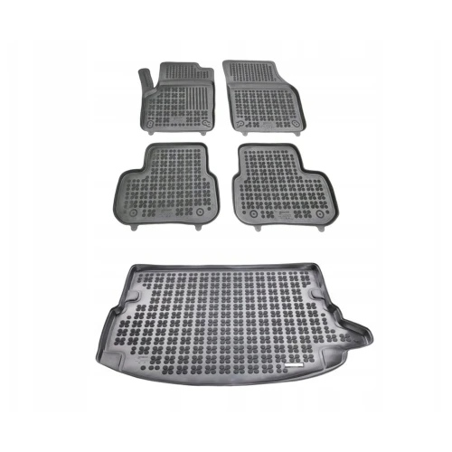 Dywaniki i mata gumowa zestaw komplet do Land Rover Discovery Sport 2014-