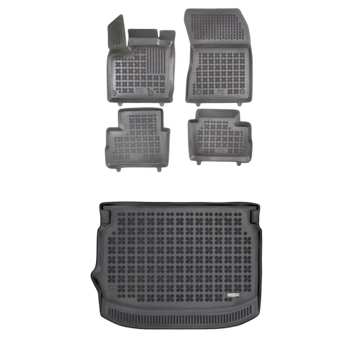 Dywaniki i mata gumowa zestaw komplet do Nissan Qashqai 2021- (III)