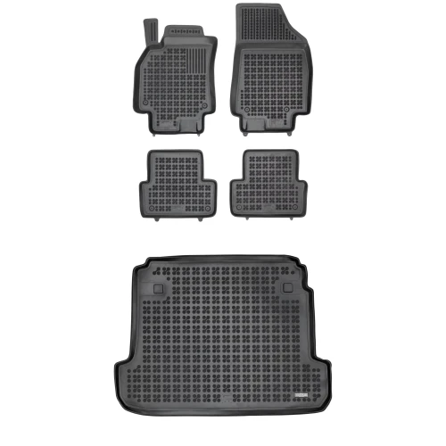 Dywaniki i mata gumowa zestaw komplet do Renault Fluence 2009-2016