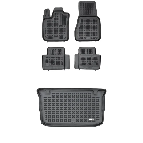 Dywaniki i mata gumowa zestaw komplet do Renault Twingo 2014- (III)