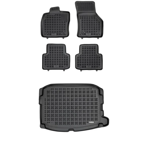 Dywaniki i mata gumowa zestaw komplet do SEAT Leon 2020- (MK4)
