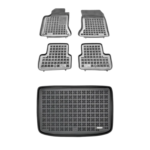 Dywaniki i mata gumowa zestaw komplet do Mercedes-Benz Klasa A 2011-2018 (W176)