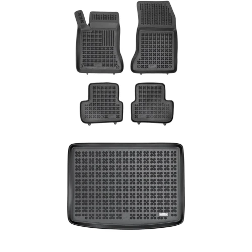 Dywaniki i mata gumowa zestaw komplet do Mercedes-Benz Klasa B 2011-2018 (W246)