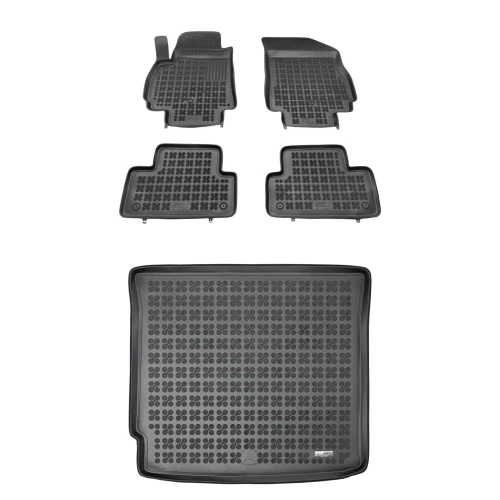 Dywaniki i mata gumowa zestaw komplet do Chevrolet Orlando 2010-2018