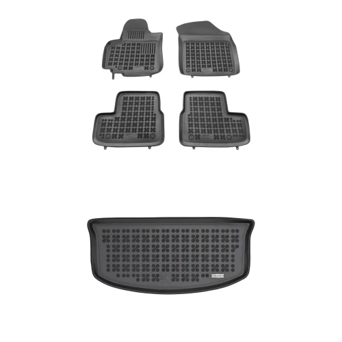 Dywaniki i mata gumowa zestaw komplet do Suzuki Splash 2008-2014