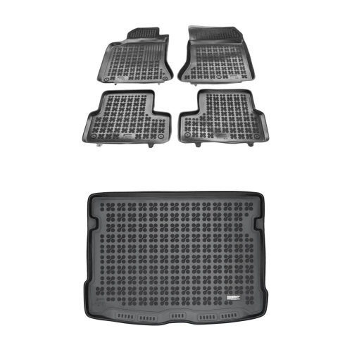 Dywaniki i mata gumowa zestaw komplet do Mercedes-Benz Klasa B 2018- (W247)