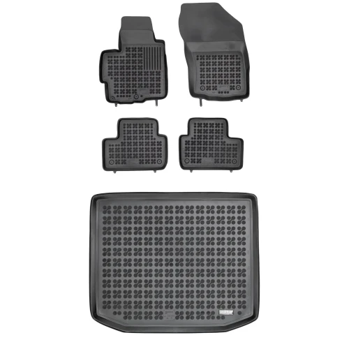 Dywaniki i mata gumowa zestaw komplet do Citroën C4 Aircross 2012-2017