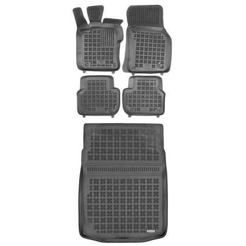 Dywaniki i mata gumowa zestaw komplet do Jaguar XF 2015- (X260)