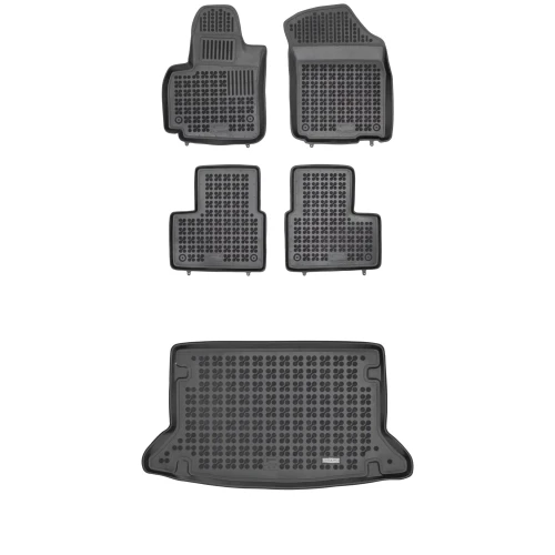 Dywaniki i mata gumowa zestaw komplet do Suzuki SX4 2006-2014 (I)