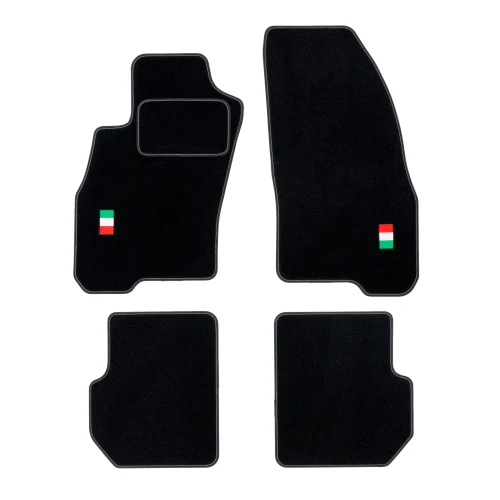 Dywaniki welurowe LOGO do Fiat Punto Evo 2009-2017