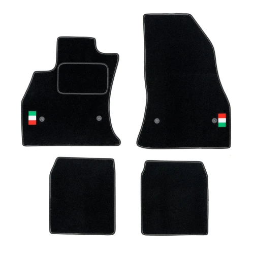 Dywaniki welurowe LOGO do Fiat 500L 2012-2022