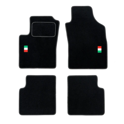 Dywaniki welurowe LOGO do Fiat Panda II 2003-2012